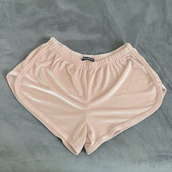 Brandy Melville velvet shorts - Picture 2 of 3
